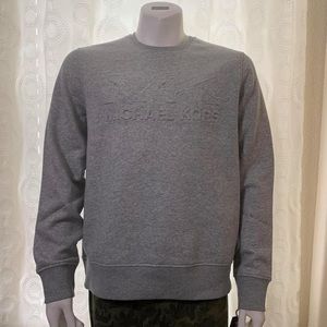 Michael Kors Men's Crew Neck Sweatshirt, Gray